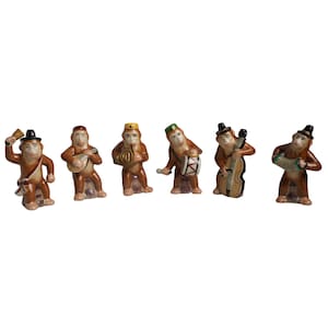 Monkey Band Figurine 
