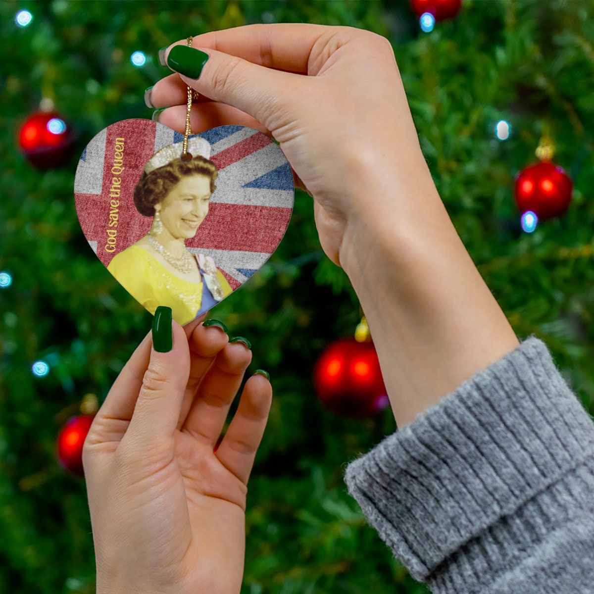 Queen Elizabeth Ornament - Etsy