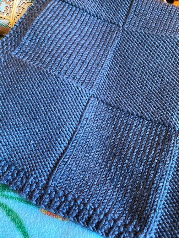 Criss Cross Baby Blanket Etsy