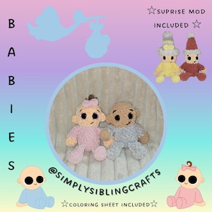Babies Crochet Pattern