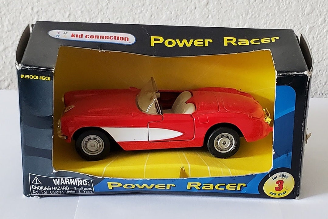 Kid Connection/maisto Diecast Power Racer1957 Corvette Etsy