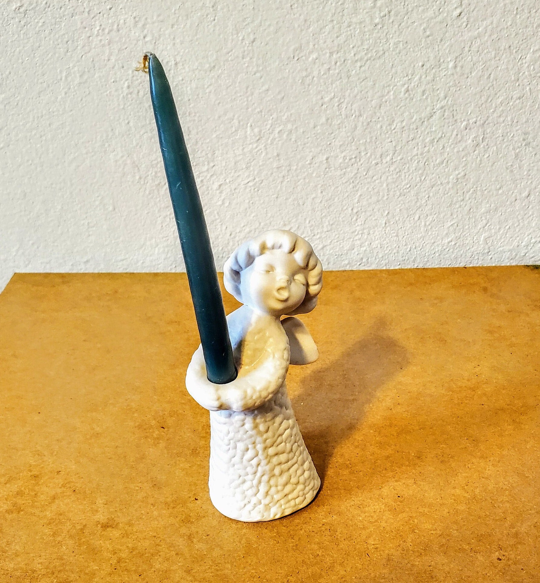 Vintage Goebel Bisque, 5 Inch, Singing Angel Gra 257, 1965 Vintage Goebel Bisque, 5 Inch, Singing Angel Gra 257, 1965