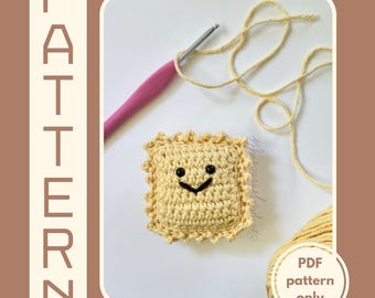 Ravioli Amigurumi Crochet Pattern (PDF Pattern)
