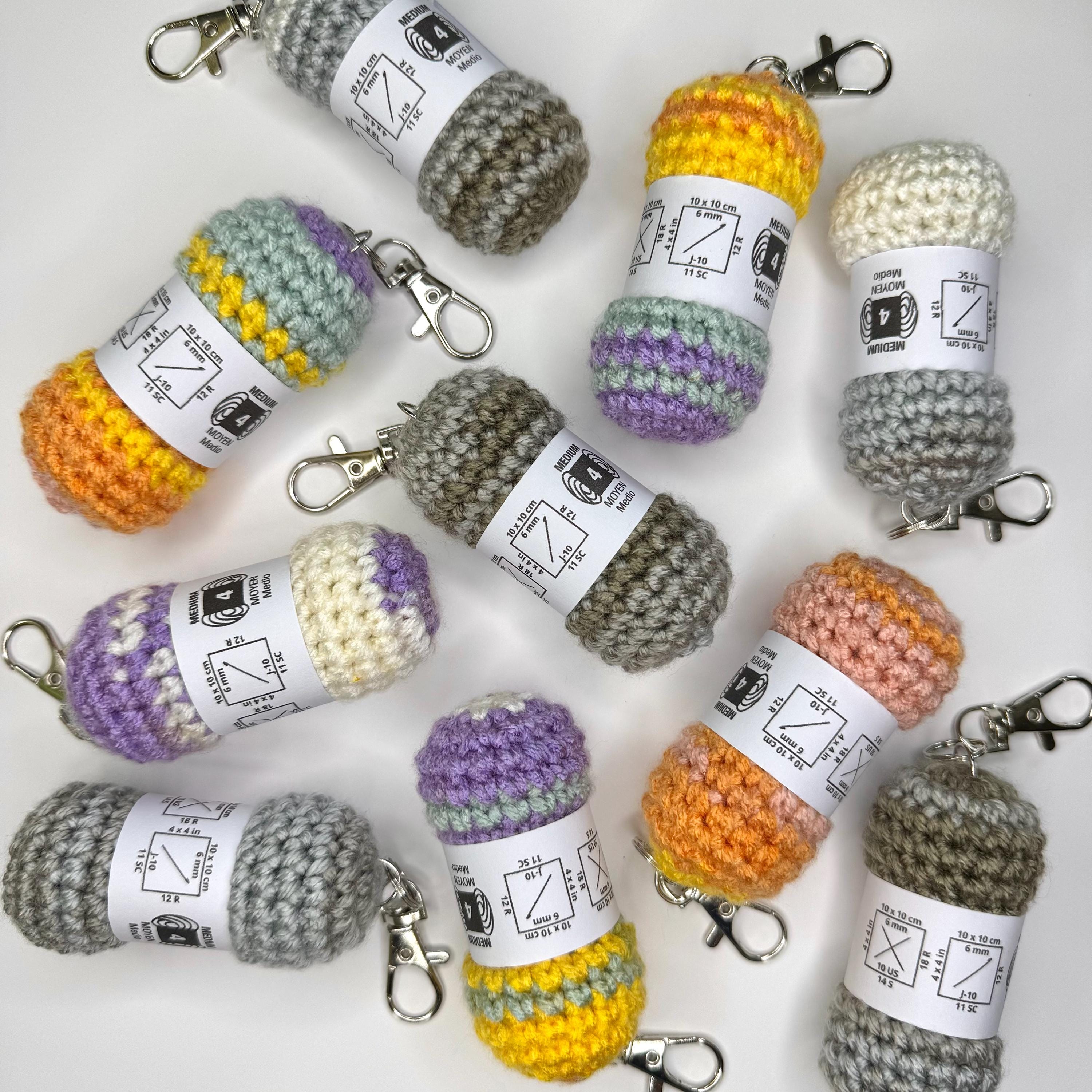 Yarn Keychain - Etsy