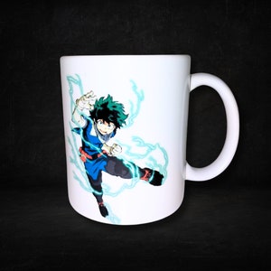 MHA Midoriya Izuku Mug Art| Fandom Mug| Houseware| Gifts for Anime lover | Nerdy Gifts