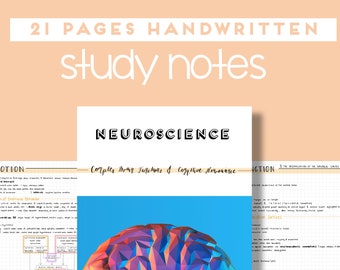Resumo da Neurociência - Funções Cerebrais Complexas e Neurociência Cognitiva