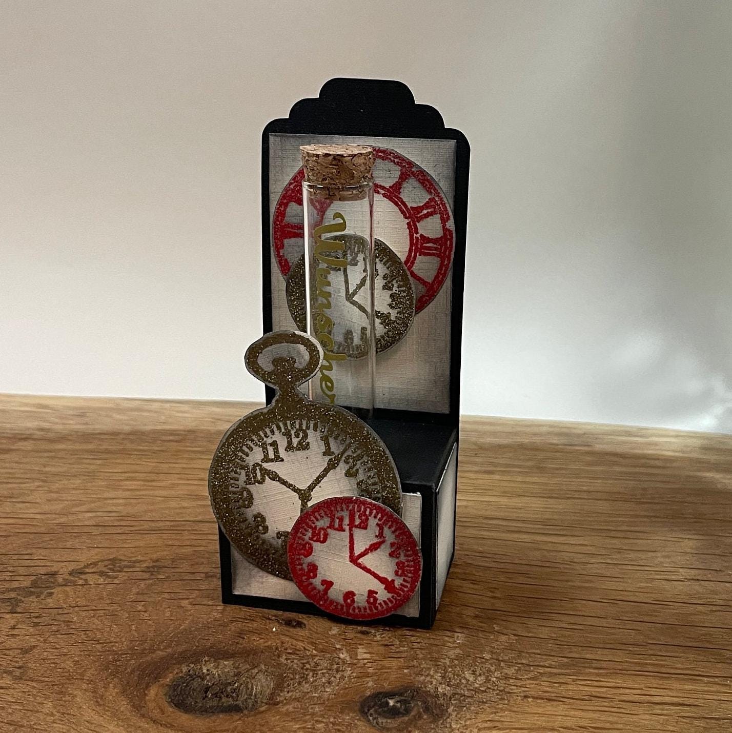 Geldgeschenk Uhr Gutschein