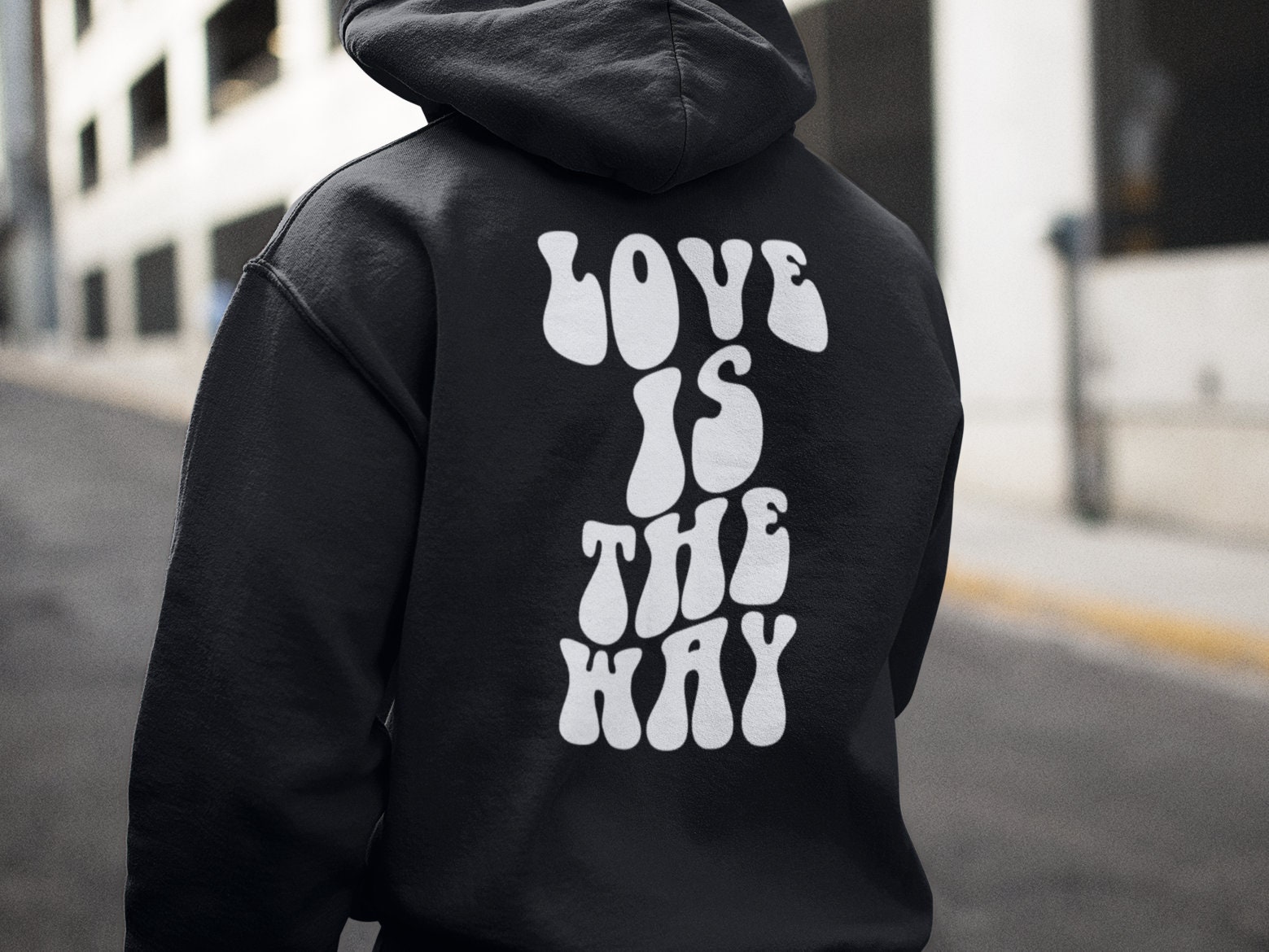 Love is the Way High Quality Hoodie Oversized Hoodie - Etsy Israel