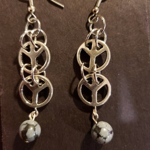 Peace Earrings
