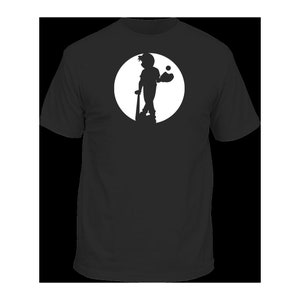 Unisex Handmade Printed Tshirt - Candy Corn Graphic Tees for Men / Women - White and Black Tee For Friends - Valentine / Birthday Gift