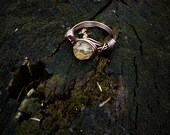 Citrine (heat-treated amethyst) rings