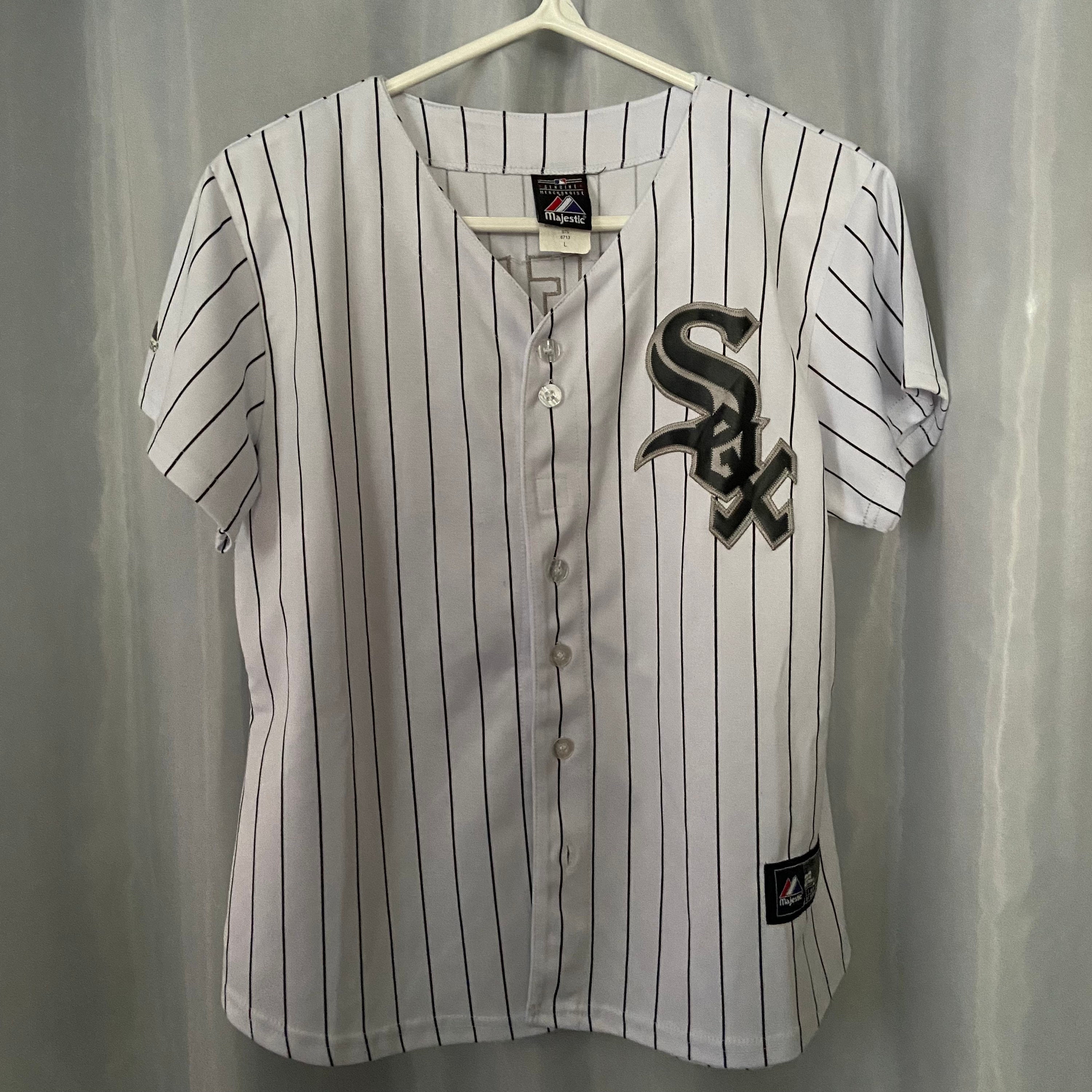 Michael Jordan authentic vintage Chicago white Sox batting practice jersey  SZ L