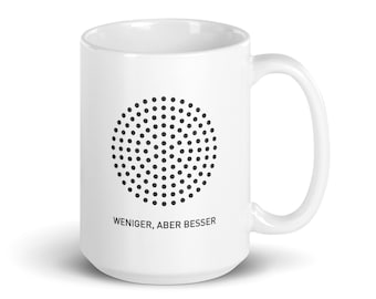 Braun TP 1 Speaker Grill ceramic mug Dieter Rams minimalist design
