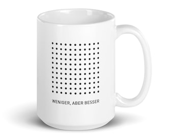 Braun T 3 Speaker Grill ceramic mug Dieter Rams minimalist design