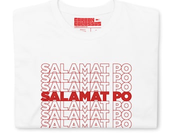Salamat Po Pinoy Filipino T-Shirt thank you bag