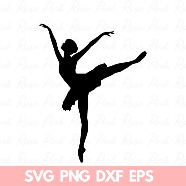 Ballerina DIGITAL DOWNLOAD | svg png dxf eps Instant Digital Download