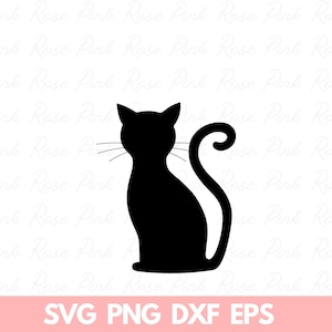 Katze DIGITAL DOWNLOAD | svg png dxf eps Sofortiger digitaler Download