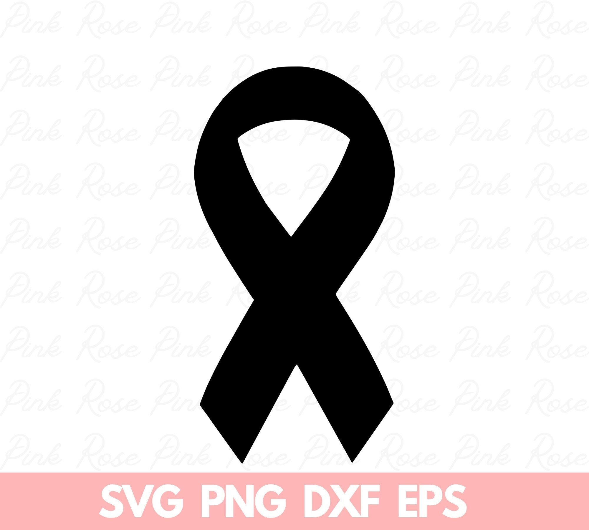 Awareness Ribbon Dxf 