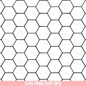 Honingraatpatroon DIGITALE DOWNLOAD | Svg png dxf eps Instant digitale download