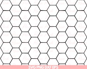 Honey Comb pattern DIGITAL DOWNLOAD | svg png dxf eps Instant Digital Download