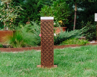 We manufacture Corten steel and concrete garden products. Timeless Corten and concrete is a sophisticated, clean outdoor design.