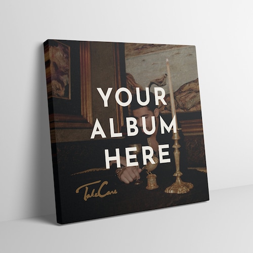 Custom Album Cover Poster Canvas Print Custom Wall Art Etsy