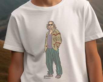 The Dude, The Big Lebowski, Jeff Bridges, Coen Brothers, Shirt for Movie Fan, Film Buff