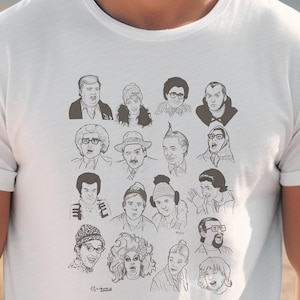 SCTV Shirt, Cast, Roster, Characters, Sketch Comedy, Eugene Levy, John Candy, Rick Moranis, Catherine O&#39;Hara, Martin Short, Classic TV