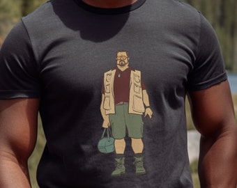 The Big Lebowski, Walter Sobchak, The Dude, Coen Brothers, Film Fan, Movie Lover, T-Shirt, Cinema, Comedy, John Goodman, Bowling