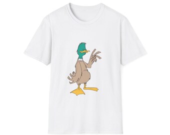 Sylvan Thatch Duck Tee, Comic Strip by Josh Way, Cartoon Duck | Unisex Softstyle T-Shirt