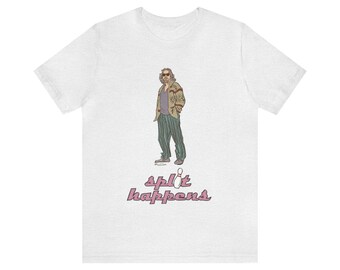 CUSTOM LISTING: Split Happens Bowling Team Shirt, Ash Color - The Dude, The Big Lebowski