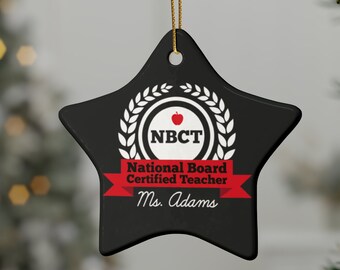 NBCT Teacher Gift, National Board Certified Teacher, Teacher Appreciation Gift, National Board Certified Teacher Day, NBCT License, Teachers