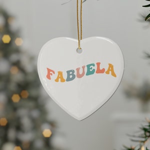 Fabuela, Fabulous Abuela, Christmas Abuela Gift, Funny Abuela Xmas Gift, Abuelita Gift, Hispanic Grandma, Mexican Grandmother, Latina Granny