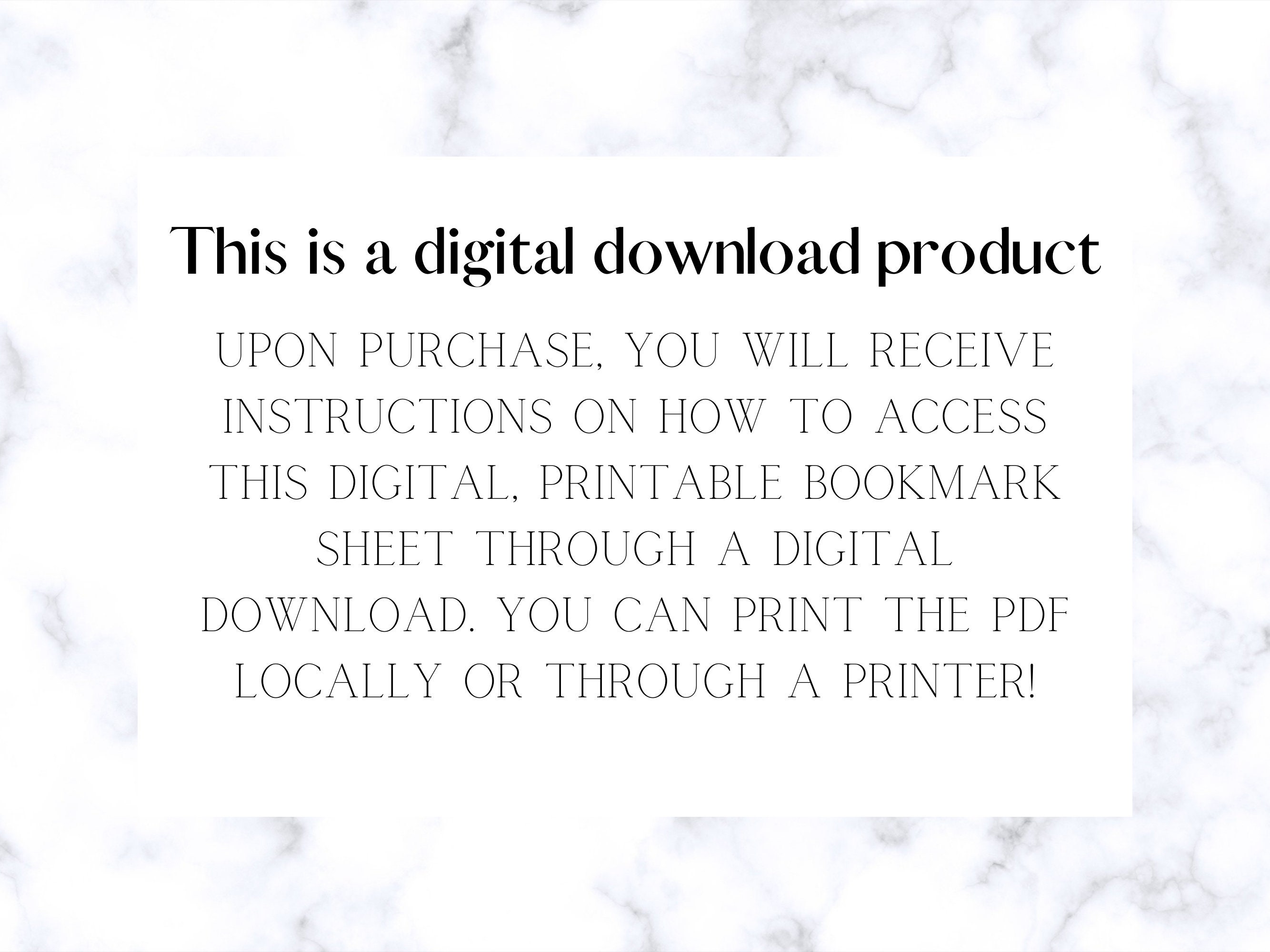 Quote Printable Bookmarks, Download and Print Bookmarks, Watercolor ...