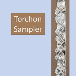Torchon sampler lace pattern