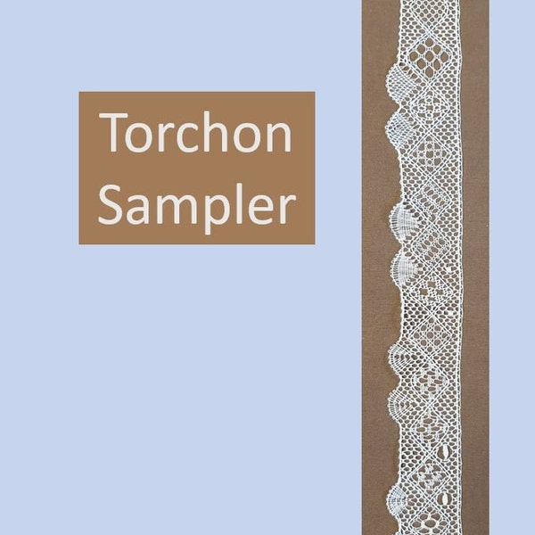 Torchon sampler dentelle