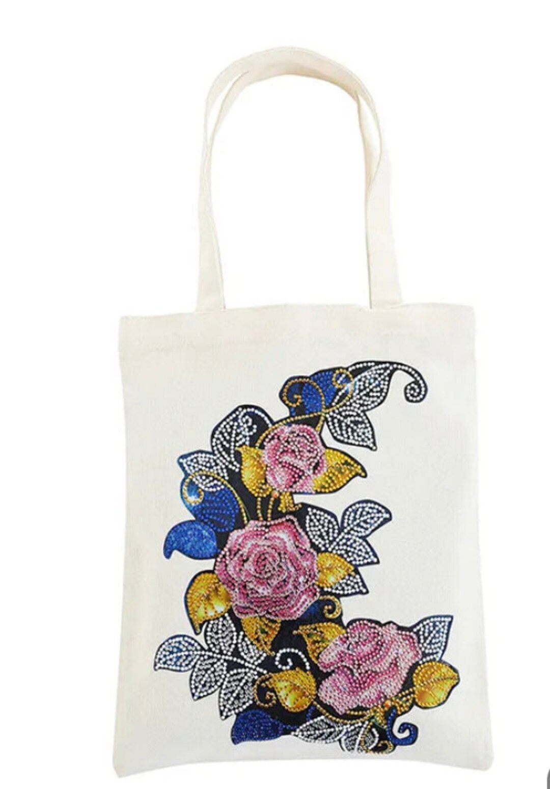 Diamond Painting Canvas Tote Bags Etsy