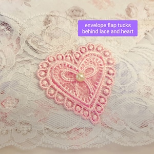 Shabby Chic Umschlag