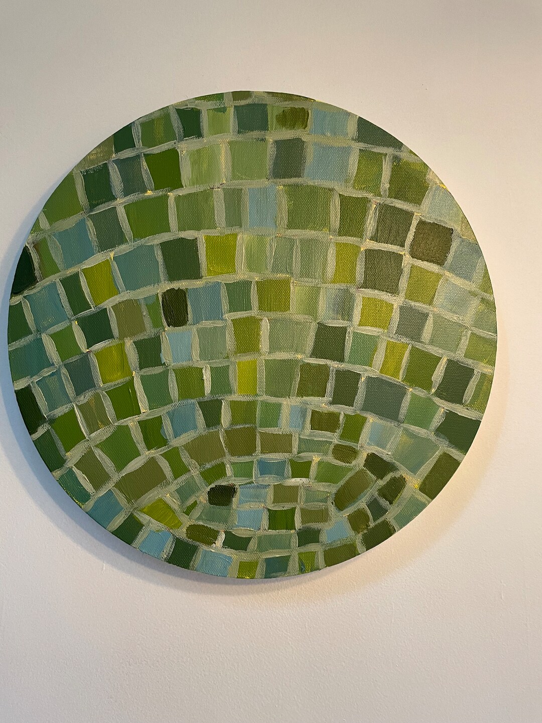 Disco Ball Canvas Painting Etsy