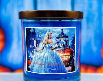 CINDERELLA Candle-be Enchanted/a Dream is A Wish Your Heart