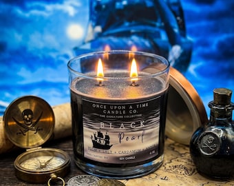 Black Pearl, Plum, Sea Salt & Musk, Pirate Decor