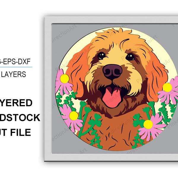 Goldendoodle dog 3D box Dog Shadow Box svg Layered Svg Light Box Svg Husky 3D Box svg Cricut File Silhouette Cardstock Svg 3d paper cut Goldendoodle dog 3D box Dog Shadow Box svg Layered Svg Light Box Svg Husky 3D Box svg Cricut File Silhouette Cardstock Svg 3d paper cut