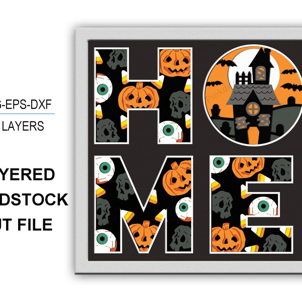 HOME HALLOWEEN 3D Box, Halloween Shadow Box Svg, Halloween 3D Layered,Home Decor 3D Box,For Cricut Files, Halloween Light Box, Horror 3D Box HOME HALLOWEEN 3D Box, Halloween Shadow Box Svg, Halloween 3D Layered,Home Decor 3D Box,For Cricut Files, Halloween Light Box, Horror 3D Box