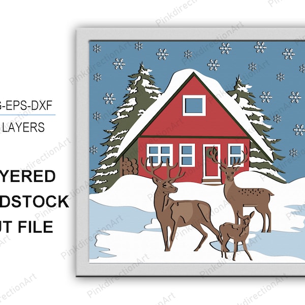 Reindeer Winter 3D Box,Reindeer Winter Shadow Box svg 3D Layered Svg Light Box Svg Cricut Files Light Box, Cardstock Svg,Reindeer Winter svg Reindeer Winter 3D Box,Reindeer Winter Shadow Box svg 3D Layered Svg Light Box Svg Cricut Files Light Box, Cardstock Svg,Reindeer Winter svg