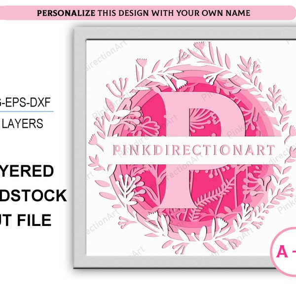 Split Monogram A-Z 3D Box, Split Monogram Shadow Box svg,Alphabet 3D Box, Custom Name, Alphabet Family Name SVG, File for Cricut Split Monogram A-Z 3D Box, Split Monogram Shadow Box svg,Alphabet 3D Box, Custom Name, Alphabet Family Name SVG, File for Cricut