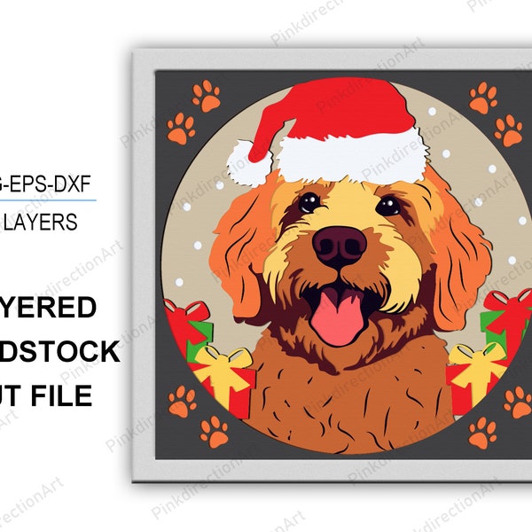 Christmas Dog 3D box, Goldendoodle Dog Christmas Shadow Box svg Layered Svg Light Box Svg,Svg for cricut, Goldendoodle Dog Christmas svg Christmas Dog 3D box, Goldendoodle Dog Christmas Shadow Box svg Layered Svg Light Box Svg,Svg for cricut, Goldendoodle Dog Christmas svg