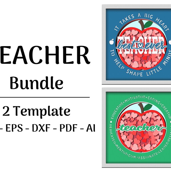 Teacher 3D Box SVG, 3D Floral, Shadow Box, 3D Layered Svg, Light Box Svg, Cricut Files, Teacher's Day, Gift for Teacher Teacher 3D Box SVG, 3D Floral, Shadow Box, 3D Layered Svg, Light Box Svg, Cricut Files, Teacher's Day, Gift for Teacher