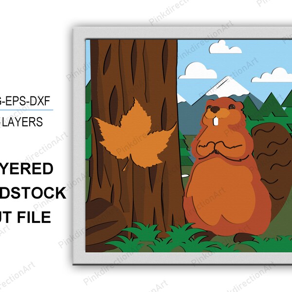 Beaver Autumn 3D Box,Beaver Autumn Shadow Box svg 3D Layered Svg Light Box Svg Cricut Files Light Box, Cardstock Svg, Beaver Autumn svg Beaver Autumn 3D Box,Beaver Autumn Shadow Box svg 3D Layered Svg Light Box Svg Cricut Files Light Box, Cardstock Svg, Beaver Autumn svg