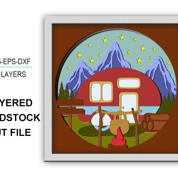 Camping 3D box SVG Shadow Box 3D Layered Svg Light Box Svg Cricut Files Camping Shadow box svg 3D Vintage camper Svg Camping 3D box SVG Shadow Box 3D Layered Svg Light Box Svg Cricut Files Camping Shadow box svg 3D Vintage camper Svg