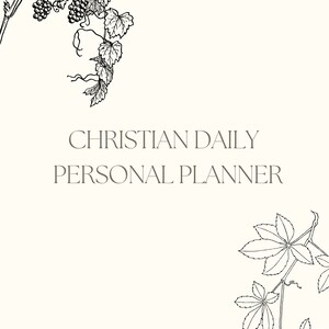 Le Christian Daily Planner